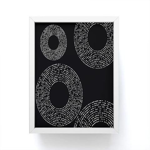 Sheila Wenzel-Ganny Minimalist Dot Dots Framed Mini Art Print