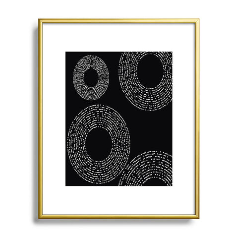 Sheila Wenzel-Ganny Minimalist Dot Dots Metal Framed Art Print