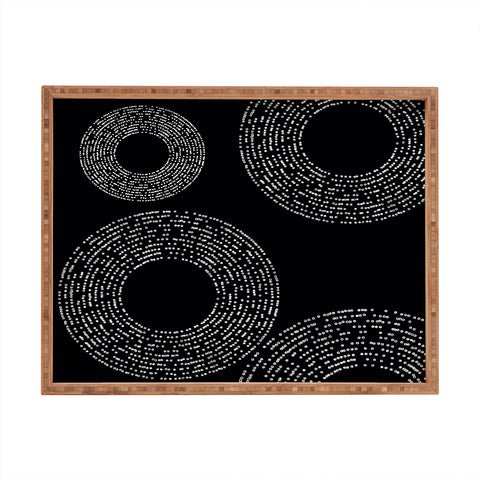 Sheila Wenzel-Ganny Minimalist Dot Dots Rectangular Tray