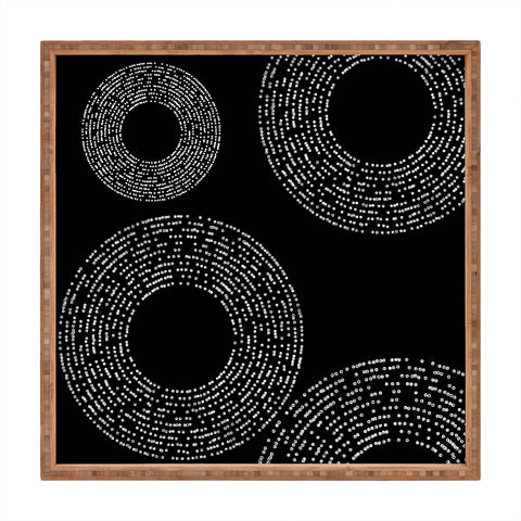 Sheila Wenzel-Ganny Minimalist Dot Dots Square Tray