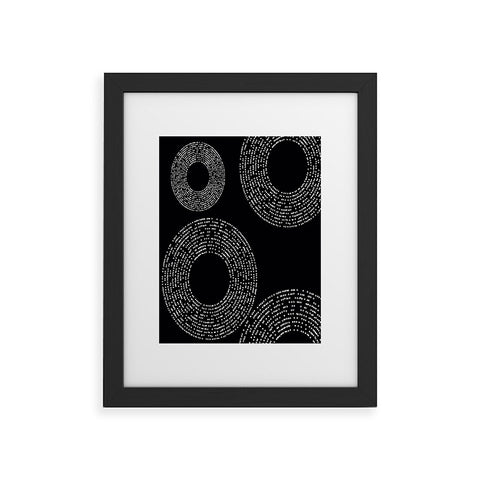 Sheila Wenzel-Ganny Minimalist Dot Dots Framed Art Print