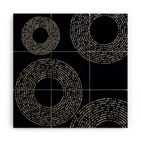 Sheila Wenzel-Ganny Minimalist Dot Dots Wood Wall Mural