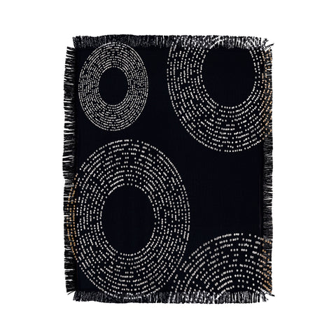 Sheila Wenzel-Ganny Minimalist Dot Dots Throw Blanket