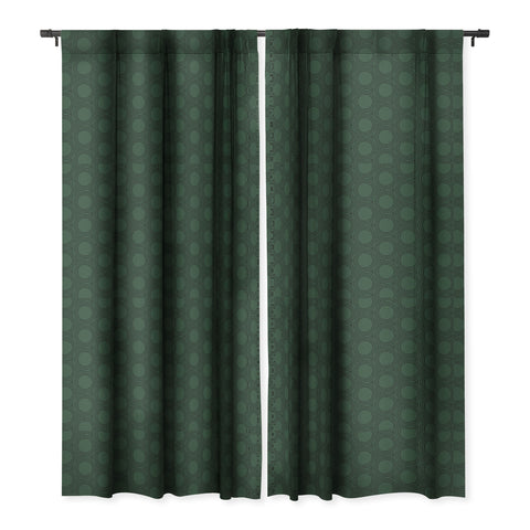 Sheila Wenzel-Ganny Minimalist Forest Blackout Window Curtain