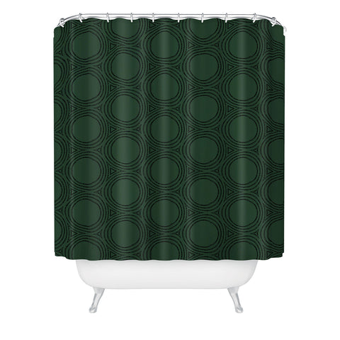 Sheila Wenzel-Ganny Minimalist Forest Shower Curtain
