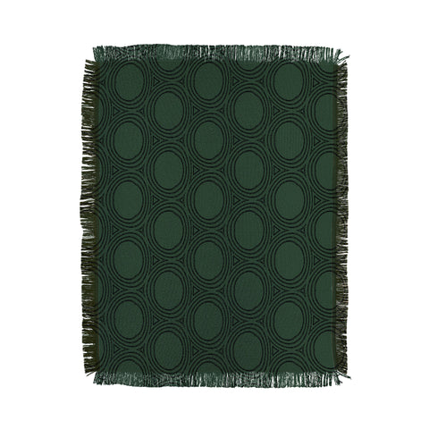 Sheila Wenzel-Ganny Minimalist Forest Throw Blanket