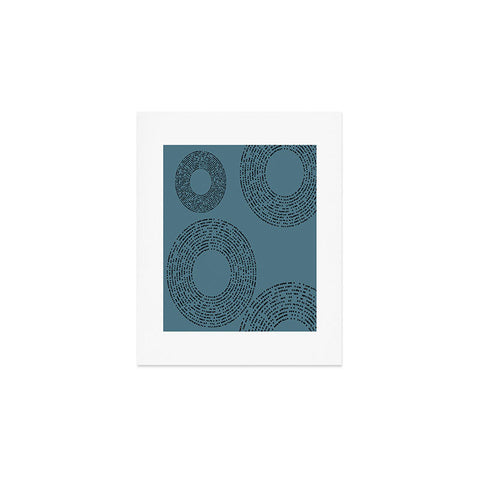 Sheila Wenzel-Ganny Minimalist Sky Blue Art Print