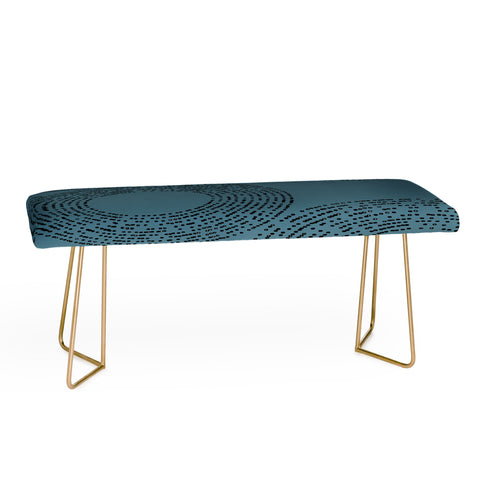 Sheila Wenzel-Ganny Minimalist Sky Blue Bench