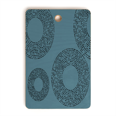 Sheila Wenzel-Ganny Minimalist Sky Blue Cutting Board Rectangle