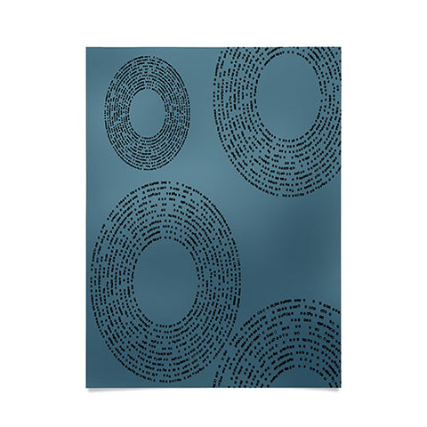 Sheila Wenzel-Ganny Minimalist Sky Blue Poster
