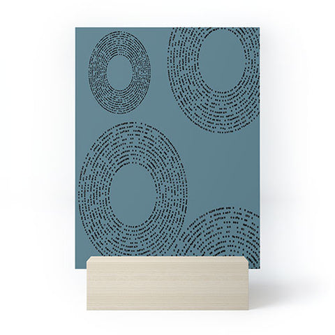 Sheila Wenzel-Ganny Minimalist Sky Blue Mini Art Print