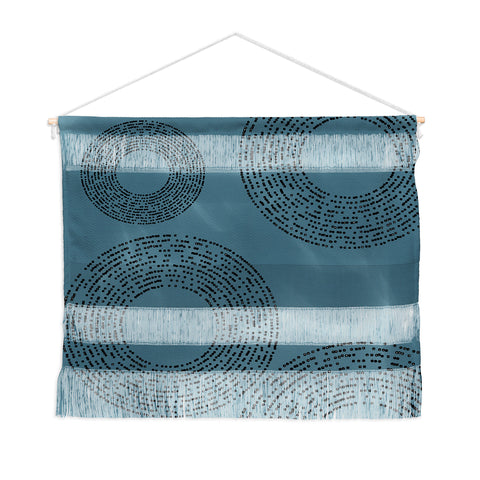 Sheila Wenzel-Ganny Minimalist Sky Blue Wall Hanging Landscape