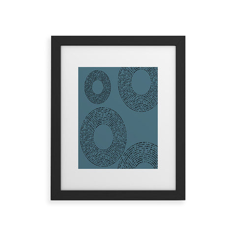 Sheila Wenzel-Ganny Minimalist Sky Blue Framed Art Print