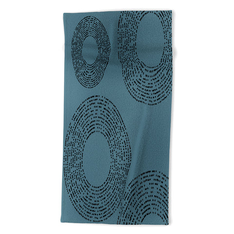 Sheila Wenzel-Ganny Minimalist Sky Blue Beach Towel