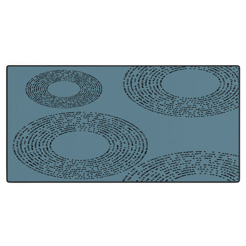 Sheila Wenzel-Ganny Minimalist Sky Blue Desk Mat