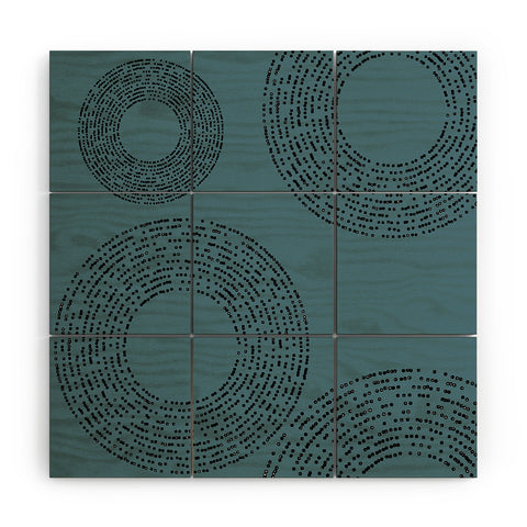 Sheila Wenzel-Ganny Minimalist Sky Blue Wood Wall Mural