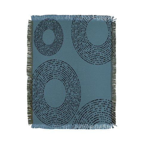 Sheila Wenzel-Ganny Minimalist Sky Blue Throw Blanket