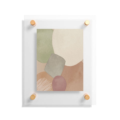 Sheila Wenzel-Ganny Minimalist Soft Geo Floating Acrylic Print