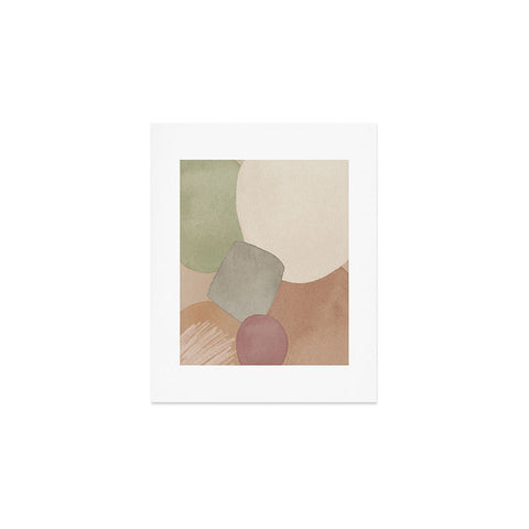Sheila Wenzel-Ganny Minimalist Soft Geo Art Print