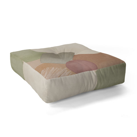 Sheila Wenzel-Ganny Minimalist Soft Geo Floor Pillow Square