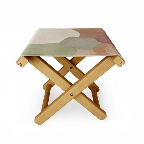 Sheila Wenzel-Ganny Minimalist Soft Geo Folding Stool