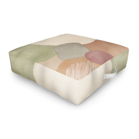 Sheila Wenzel-Ganny Minimalist Soft Geo Outdoor Floor Cushion