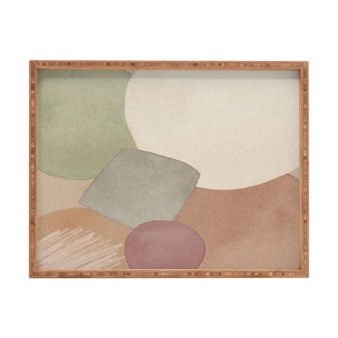Sheila Wenzel-Ganny Minimalist Soft Geo Rectangular Tray