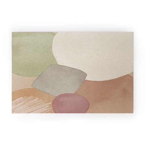 Sheila Wenzel-Ganny Minimalist Soft Geo Welcome Mat