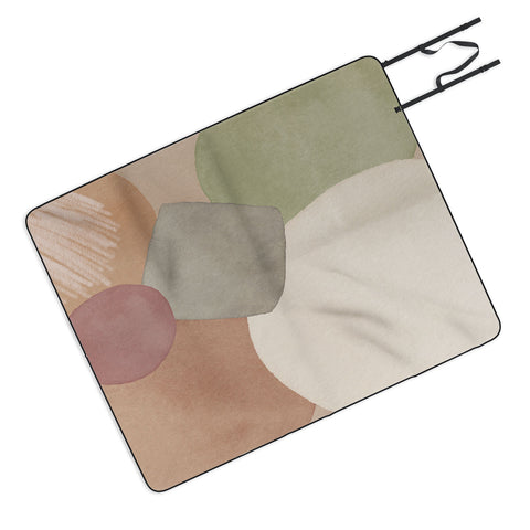 Sheila Wenzel-Ganny Minimalist Soft Geo Picnic Blanket