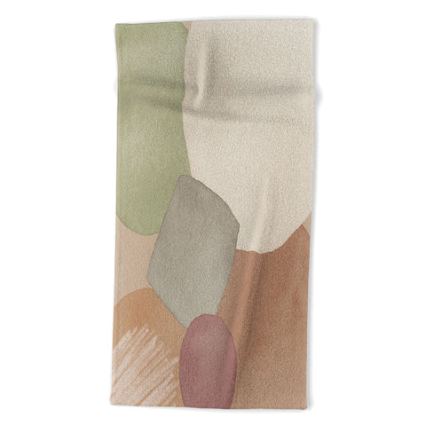 Sheila Wenzel-Ganny Minimalist Soft Geo Beach Towel