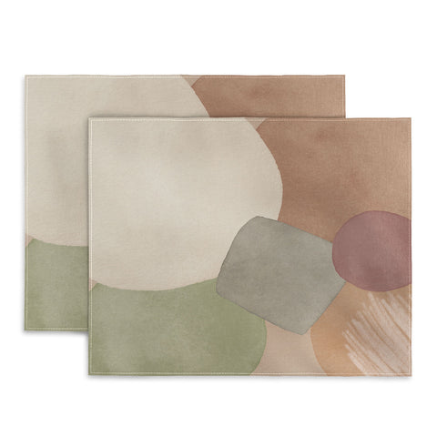 Sheila Wenzel-Ganny Minimalist Soft Geo Placemat