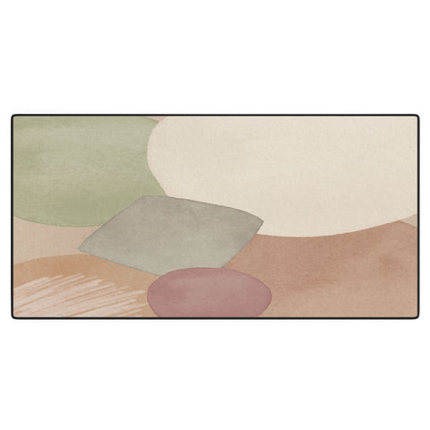 Sheila Wenzel-Ganny Minimalist Soft Geo Desk Mat