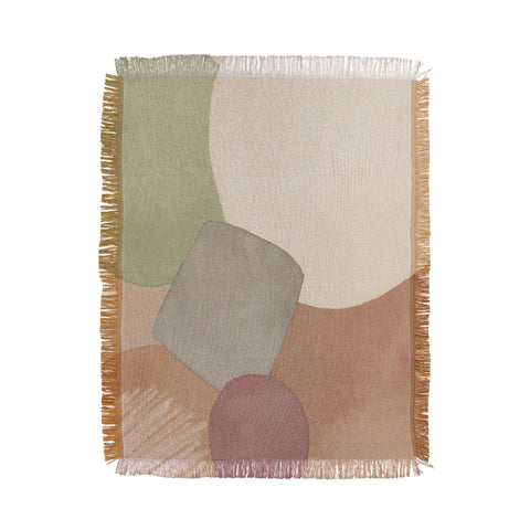 Sheila Wenzel-Ganny Minimalist Soft Geo Throw Blanket