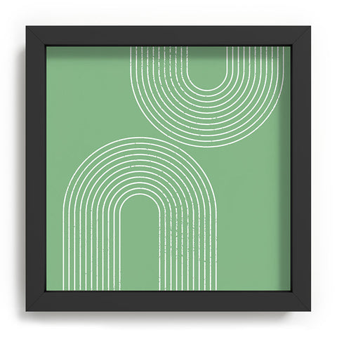 Sheila Wenzel-Ganny Mint Green Minimalist Recessed Framing Square