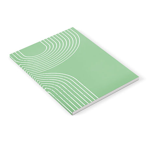 Sheila Wenzel-Ganny Mint Green Minimalist Notebook