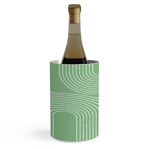 Sheila Wenzel-Ganny Mint Green Minimalist Wine Chiller