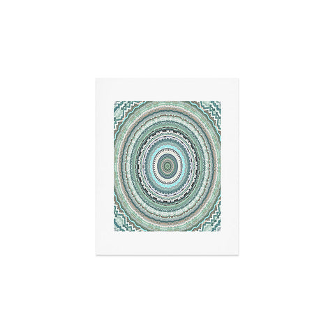 Sheila Wenzel-Ganny Minty Green Mandala Art Print