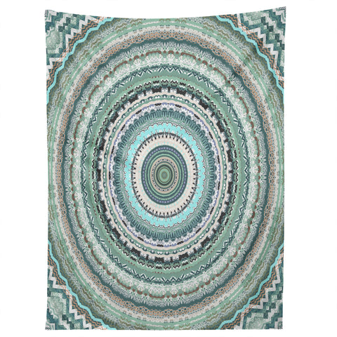 Sheila Wenzel-Ganny Minty Green Mandala Tapestry