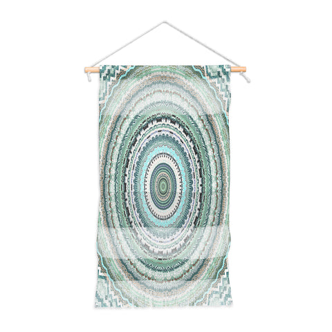 Sheila Wenzel-Ganny Minty Green Mandala Wall Hanging Portrait