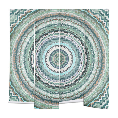 Sheila Wenzel-Ganny Minty Green Mandala Wall Mural