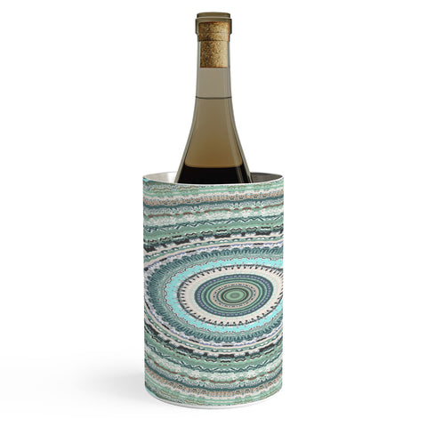 Sheila Wenzel-Ganny Minty Green Mandala Wine Chiller