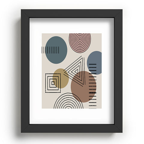 Sheila Wenzel-Ganny Mix It Up Geo Pattern Recessed Framing Rectangle
