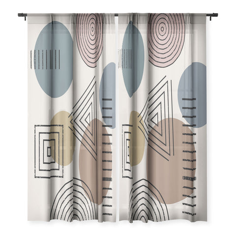 Sheila Wenzel-Ganny Mix It Up Geo Pattern Sheer Non Repeat