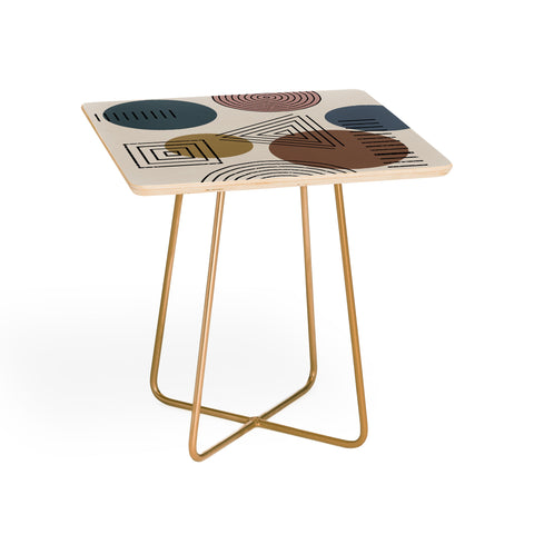 Sheila Wenzel-Ganny Mix It Up Geo Pattern Side Table