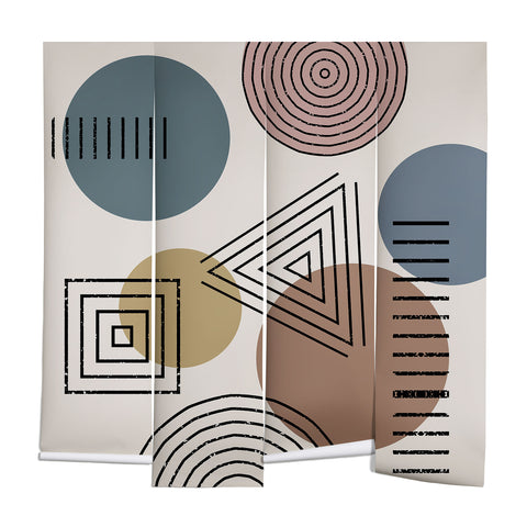 Sheila Wenzel-Ganny Mix It Up Geo Pattern Wall Mural