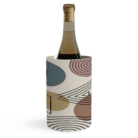 Sheila Wenzel-Ganny Mix It Up Geo Pattern Wine Chiller