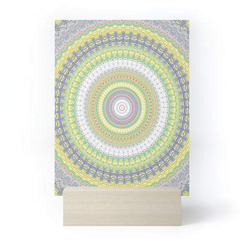 Sheila Wenzel-Ganny Mixed Pastel Mandala Mini Art Print