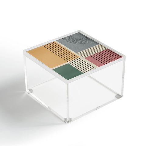 Sheila Wenzel-Ganny Modern Geo Design Acrylic Box