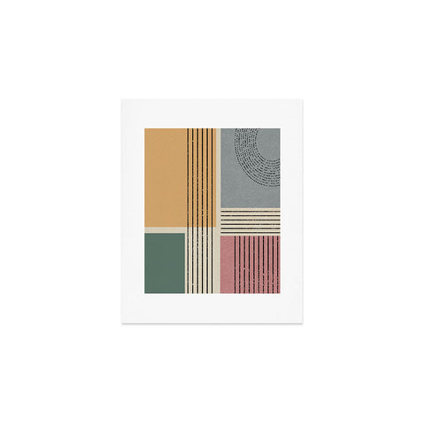 Sheila Wenzel-Ganny Modern Geo Design Art Print