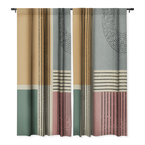 Sheila Wenzel-Ganny Modern Geo Design Blackout Non Repeat